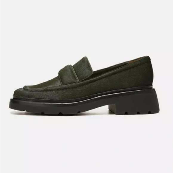 Vince Green Robin Pony Hair Loafers - Picture 3 of 7